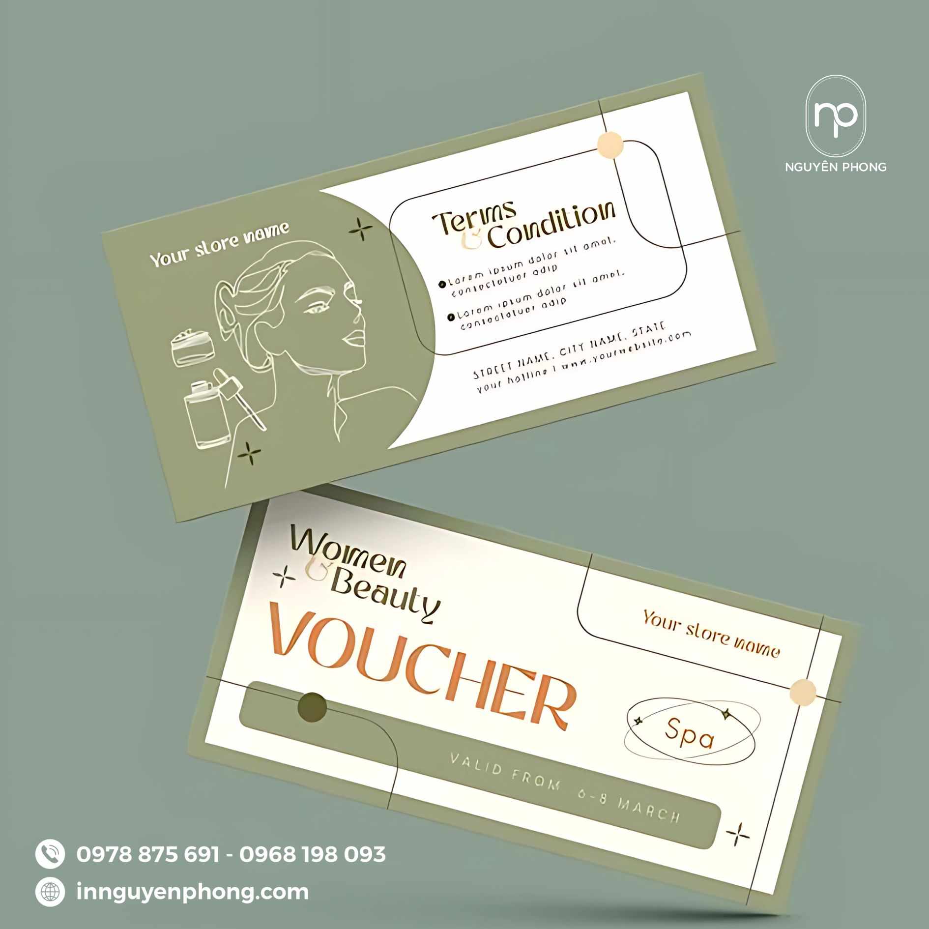 Mẫu thiết kế logo spa